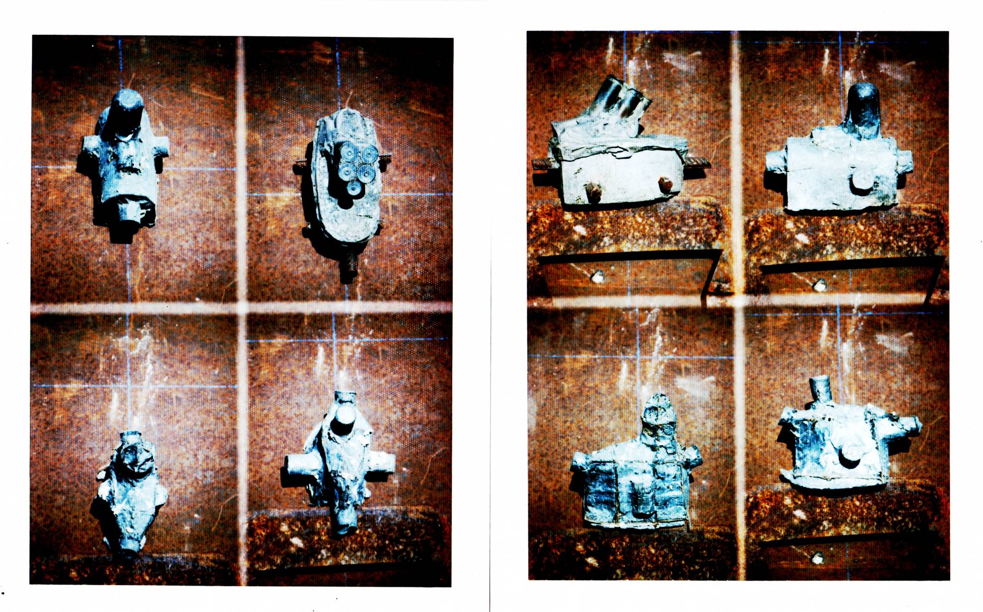 Arca X 4, plumb, cliseu Polaroid, scanat, 2015_1